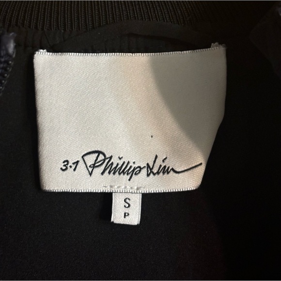 3.1 PHILLIP LIM Color Block Track Jacket w/ Pearlescent Trim - Picture 7 of 10